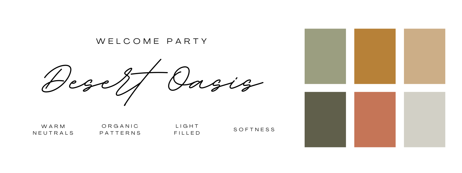 Desert Oasis Welcome Party
